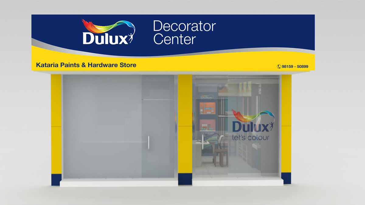 dulux paint store