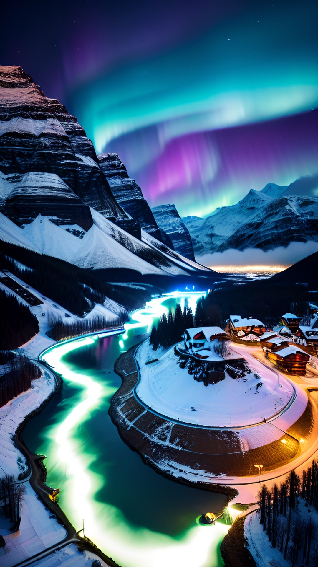 aurora borealis forecast banff