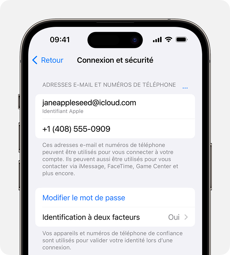 icloud identifiant