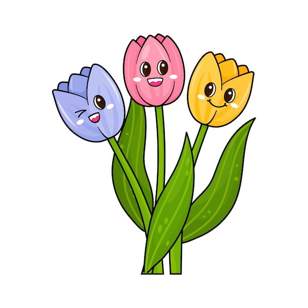 tulip cartoon