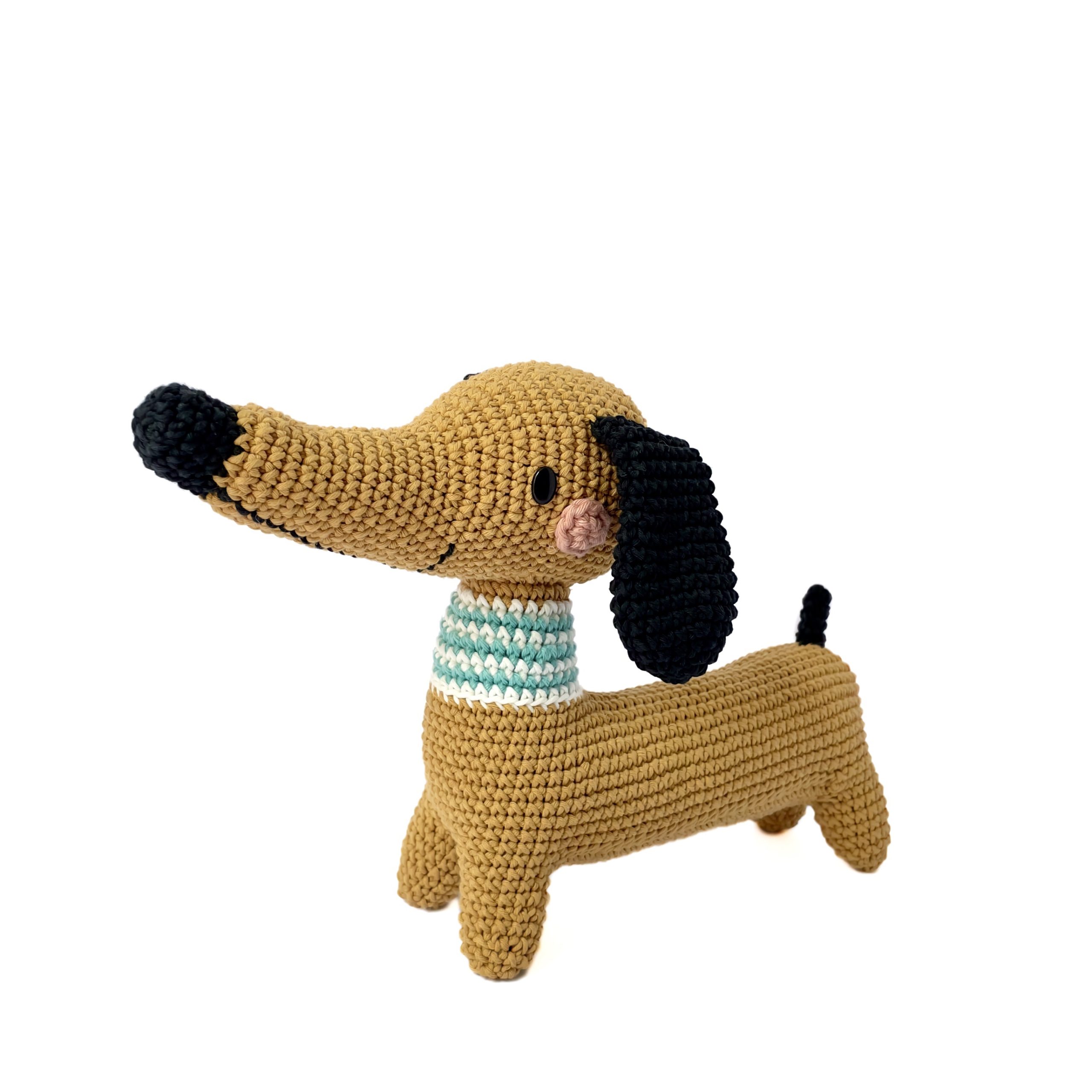 perro amigurumi