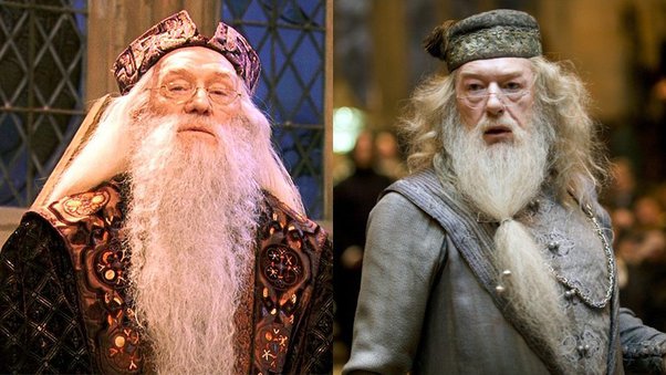 who played albus dumbledore