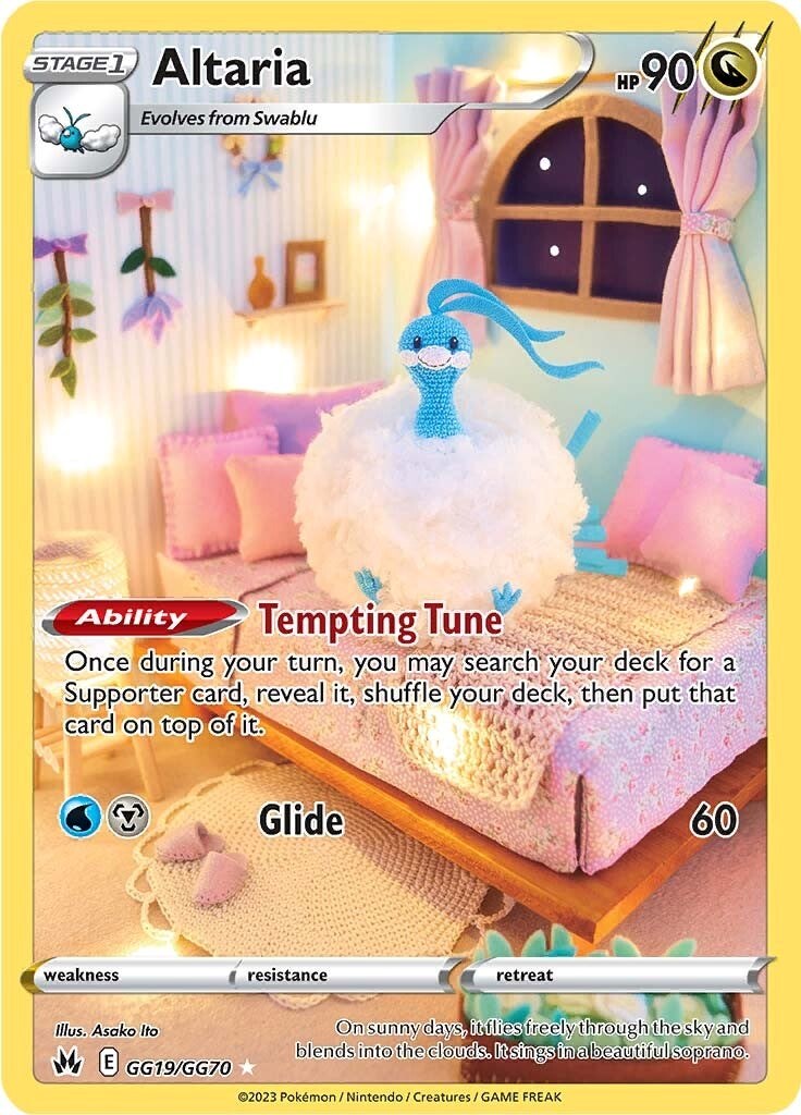 altaria pokemon card stage 1