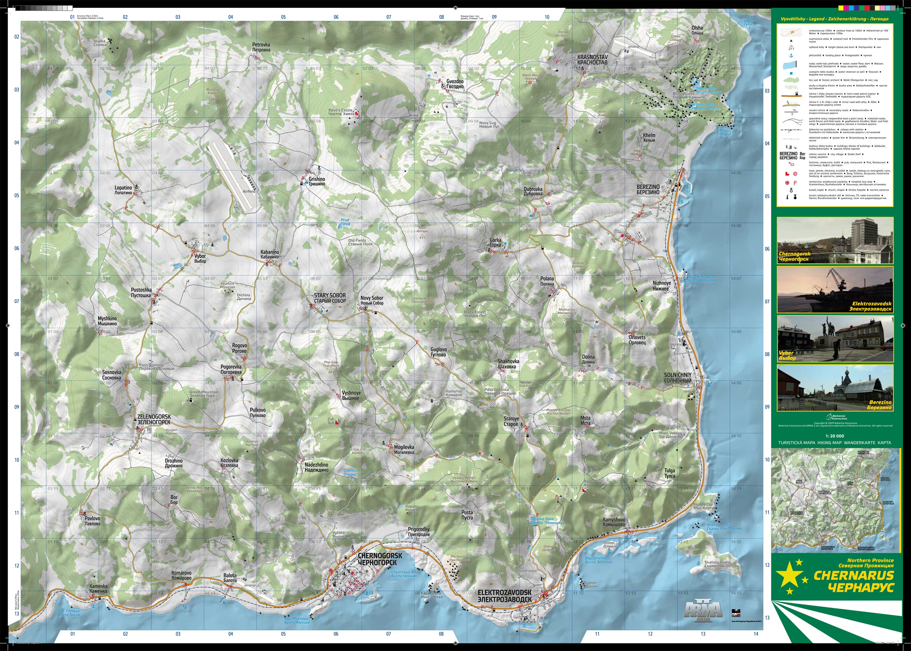 mapa de dayz standalone