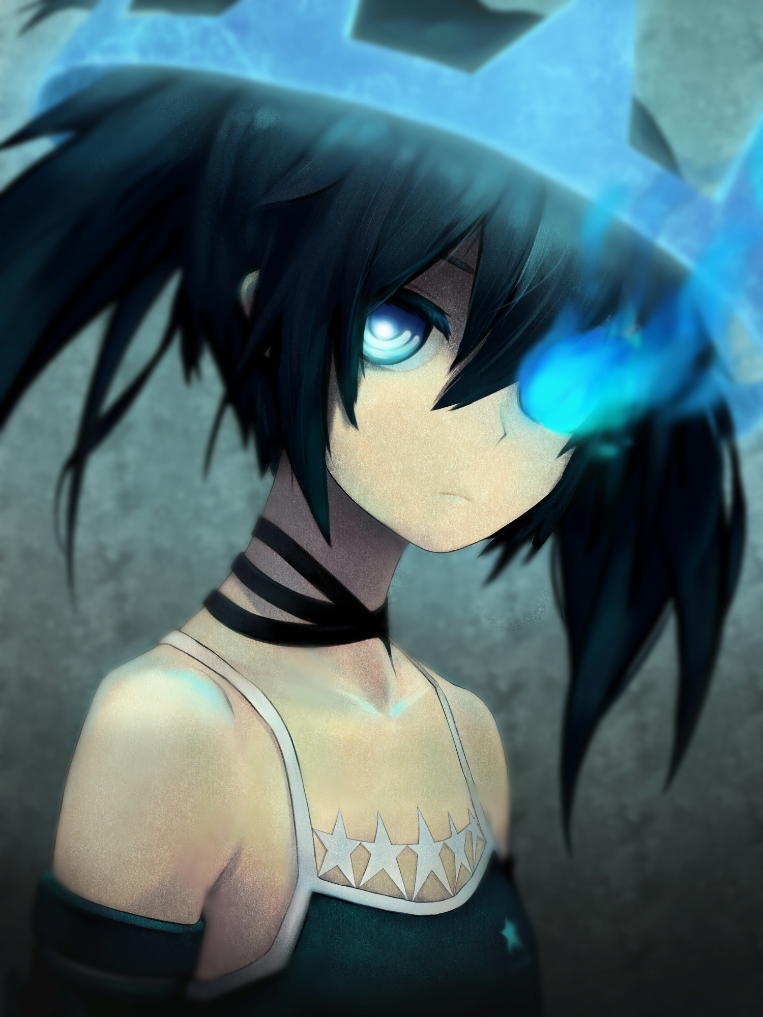 black rock shooter fanart