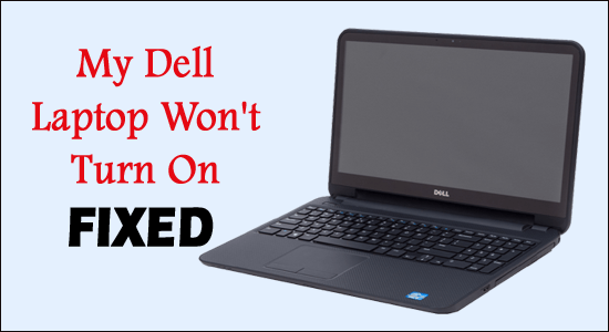 dell laptop wont switch on
