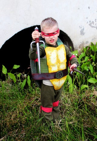 teenage mutant ninja turtles costume shell