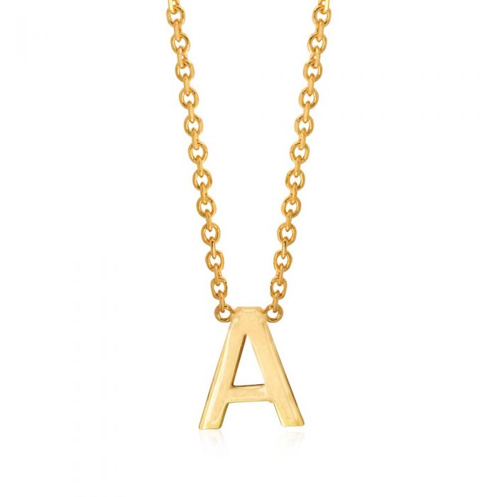 shiels initial necklace