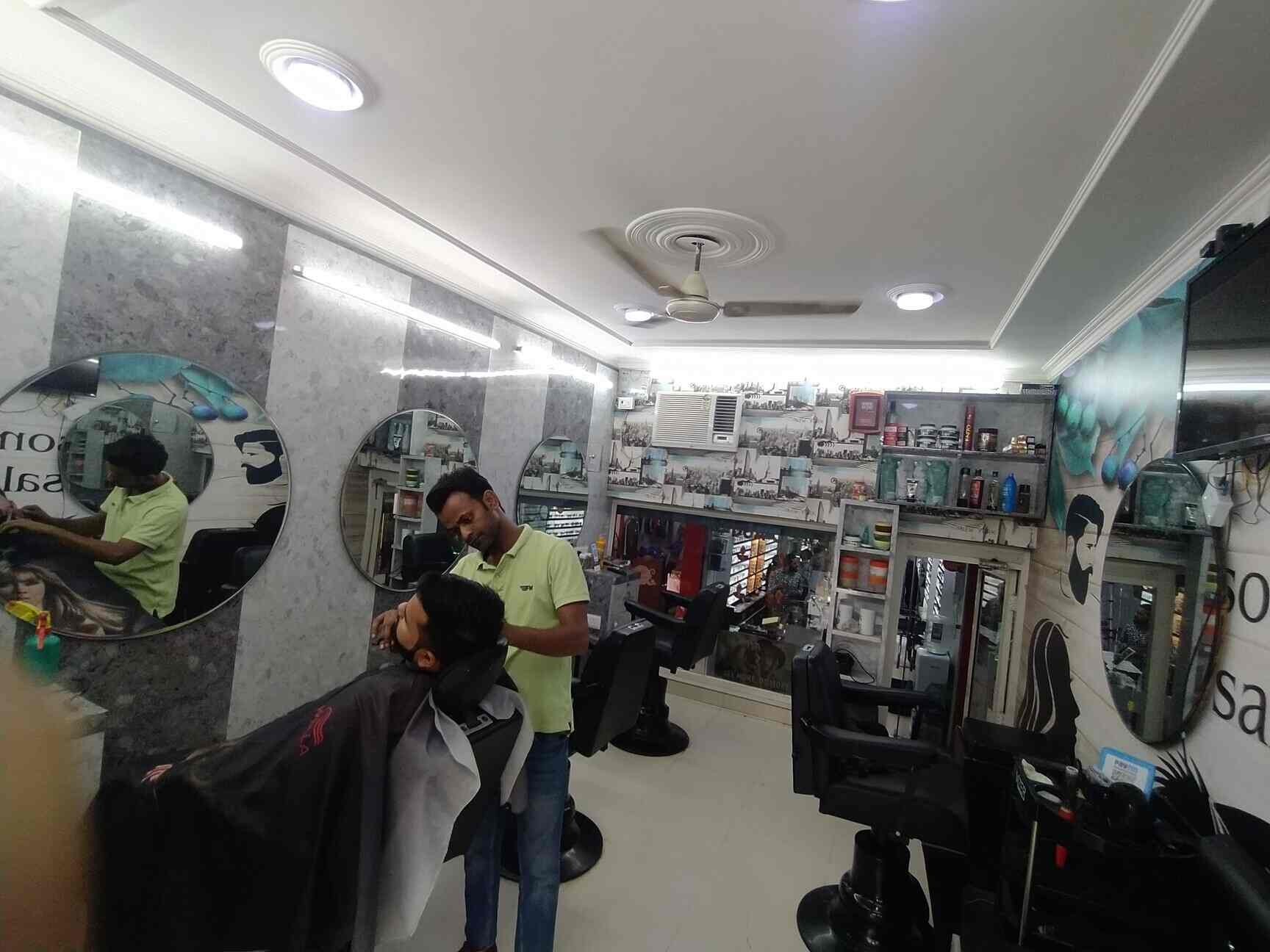 handsome unisex salon