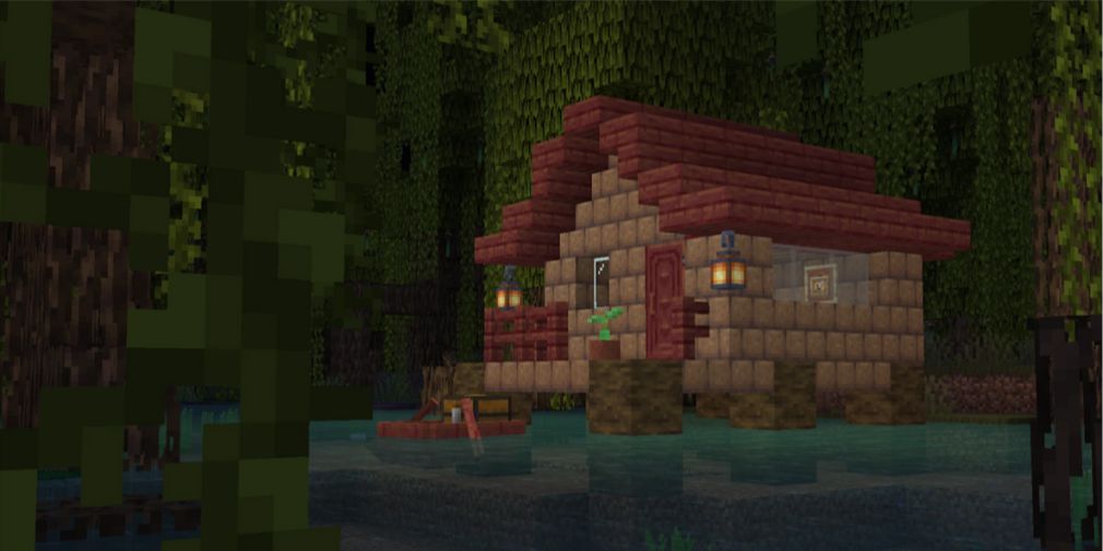 minecraft cave house