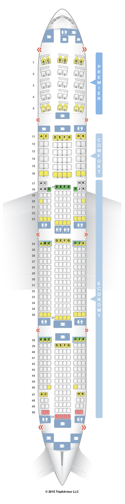 boeing 777 300er seat configuration