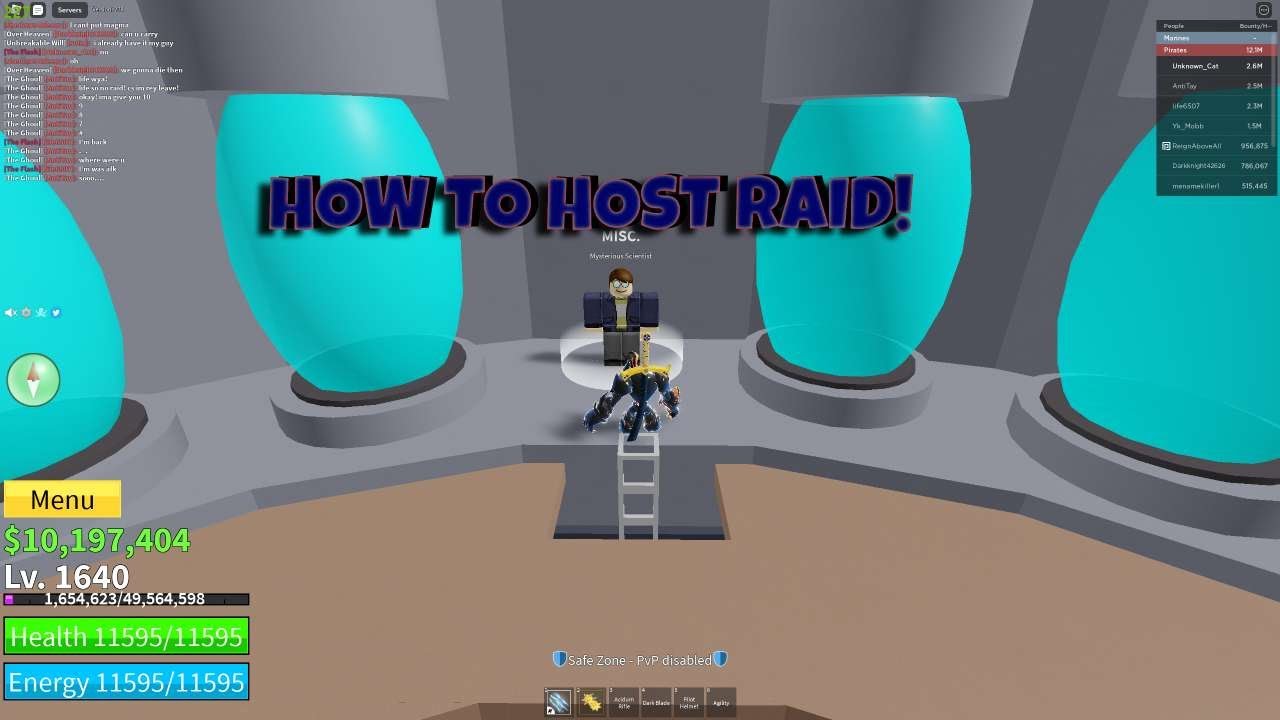 how to do raid in blox fruits