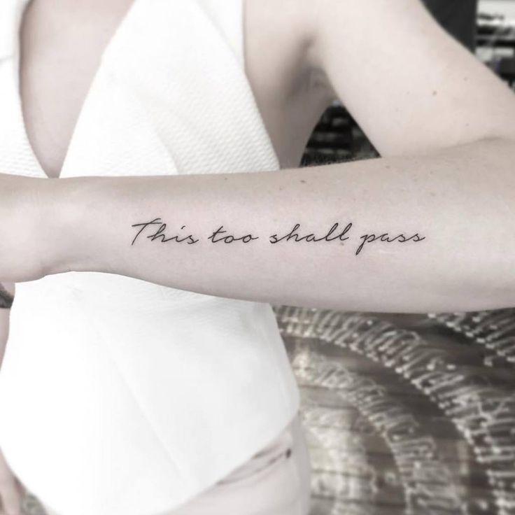 this shall too pass tattoo