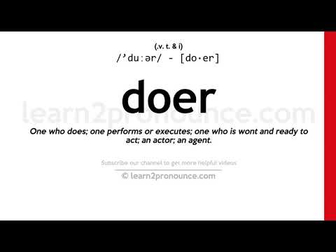 doer pronunciation