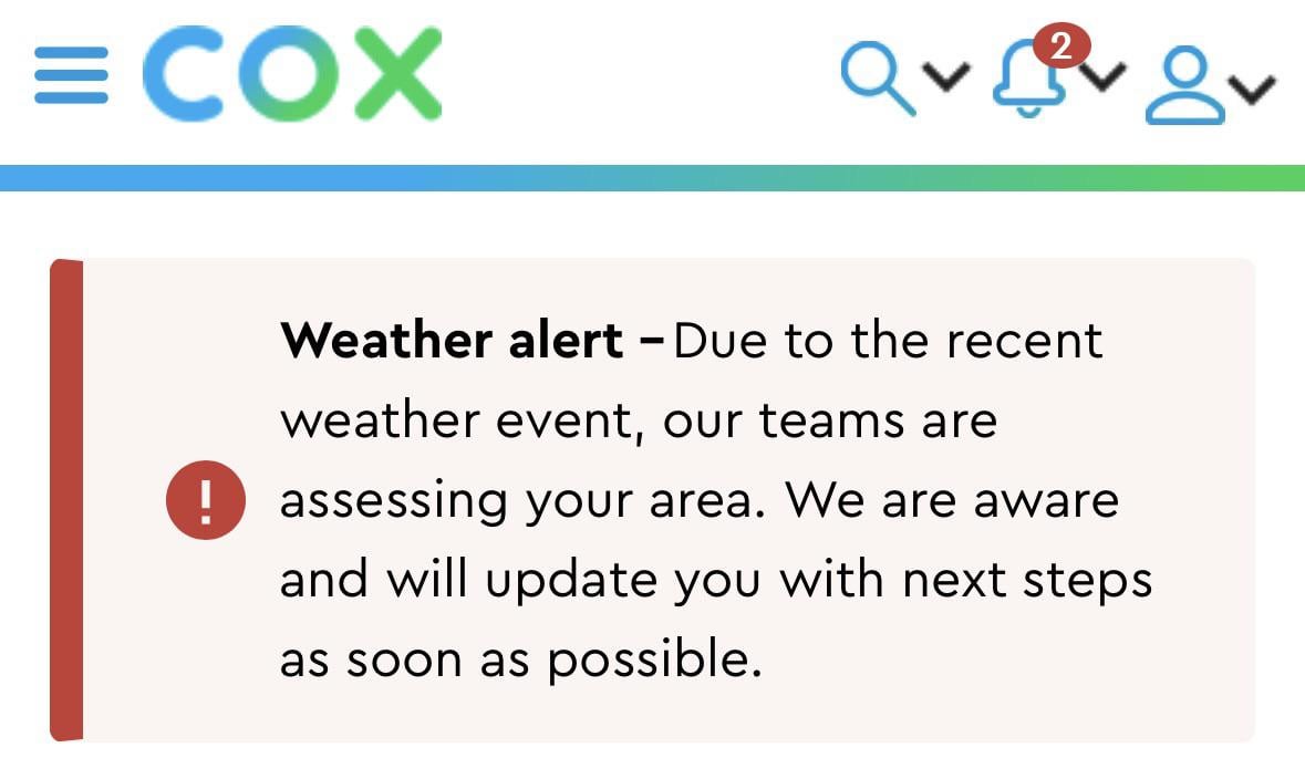 cox outages