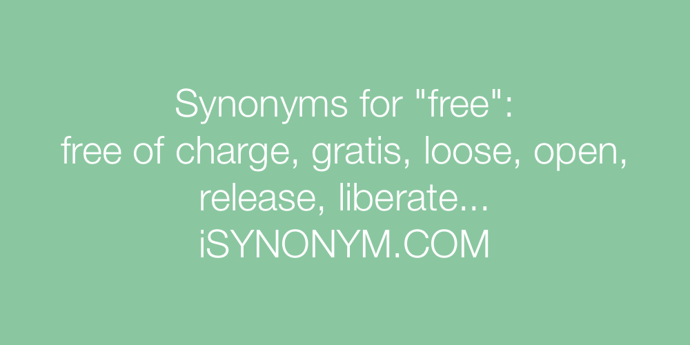 free synonym