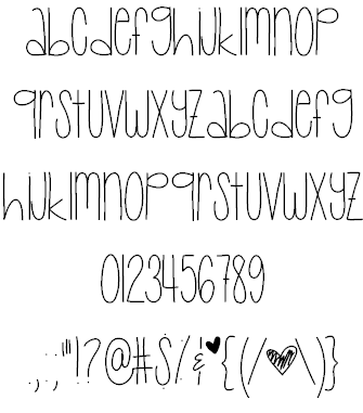 baby lexi font