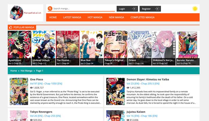 chinese manga site