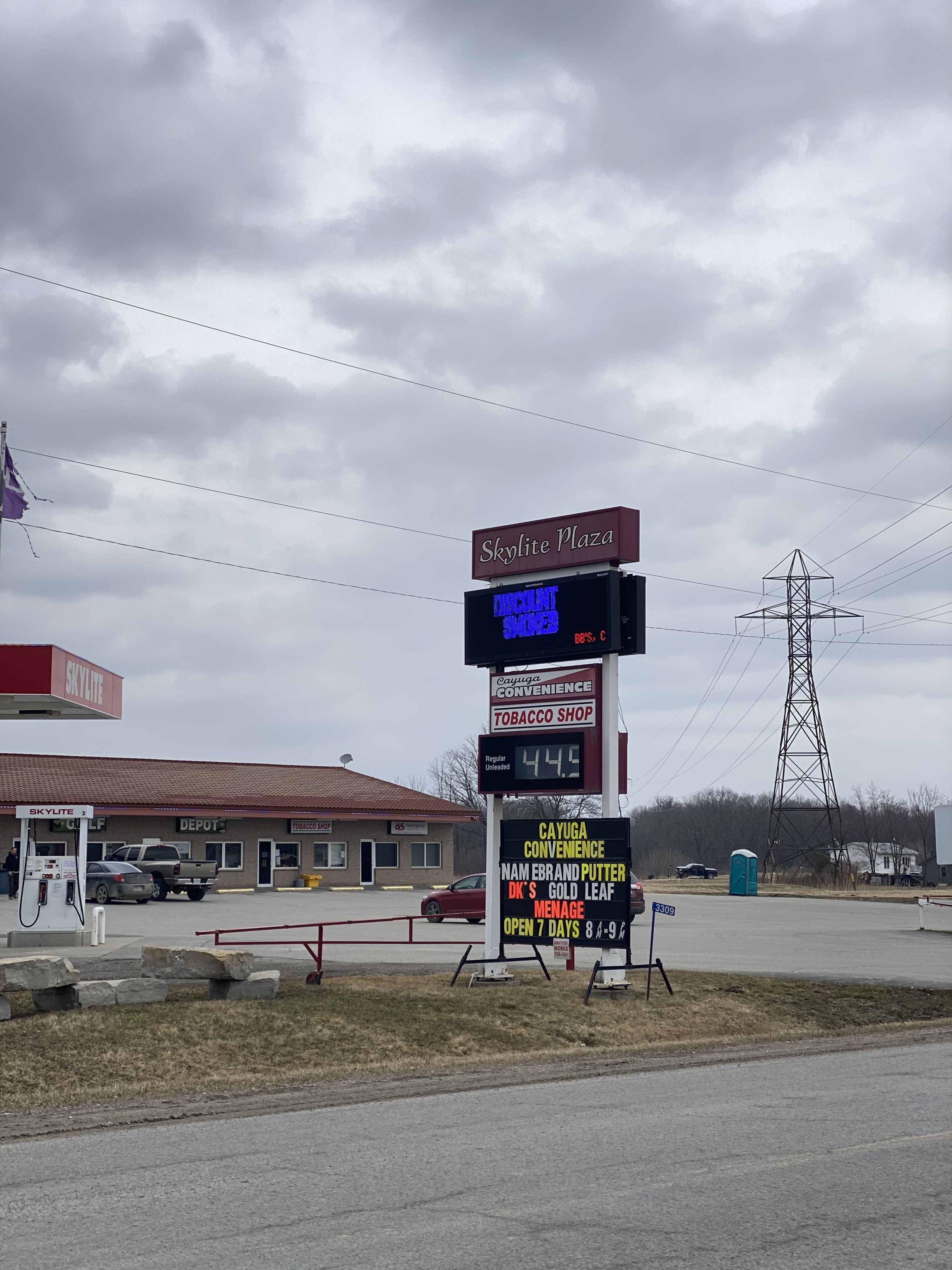 gas prices hagersville