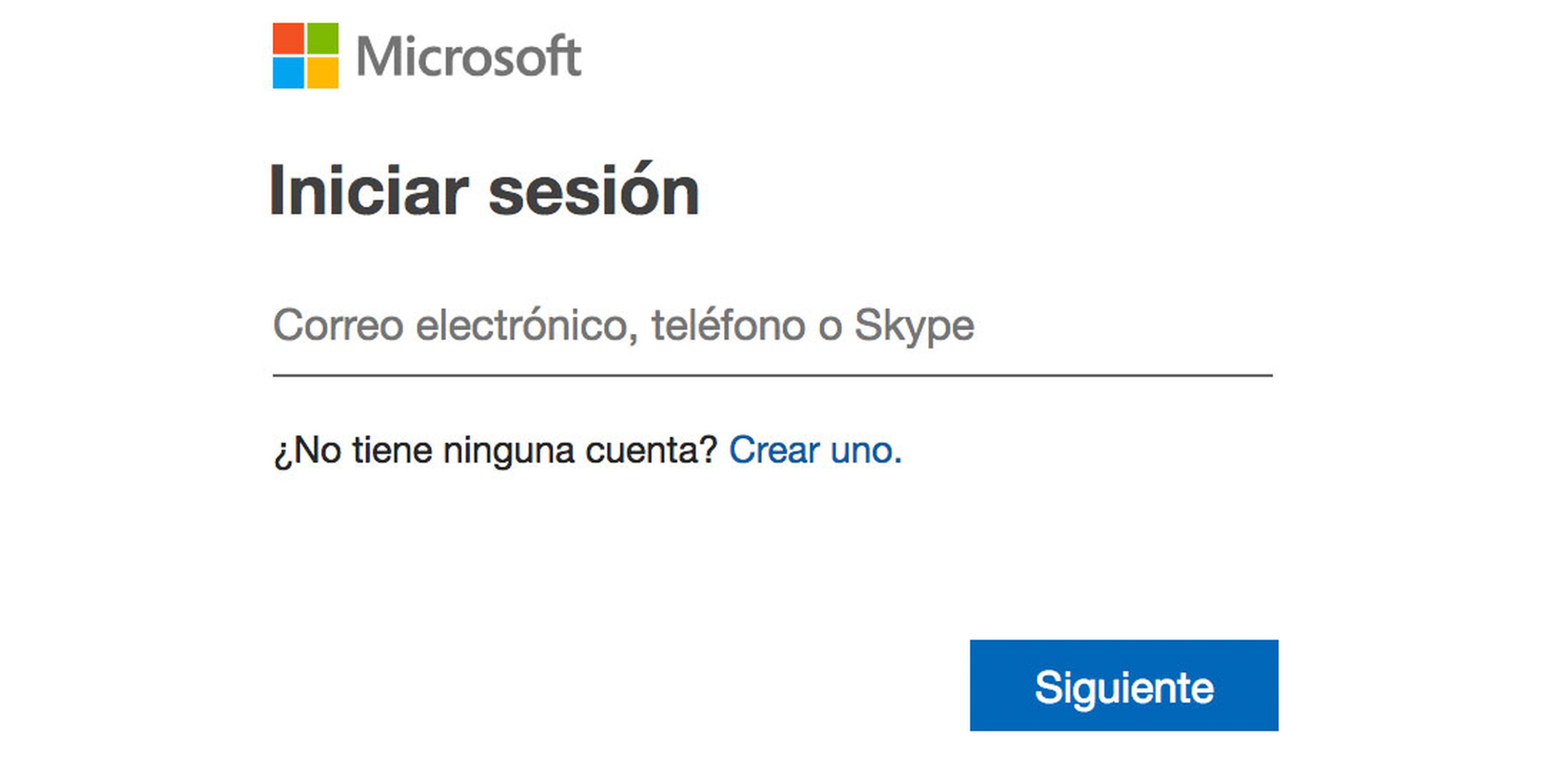 iniciar sesion en hotmail.com