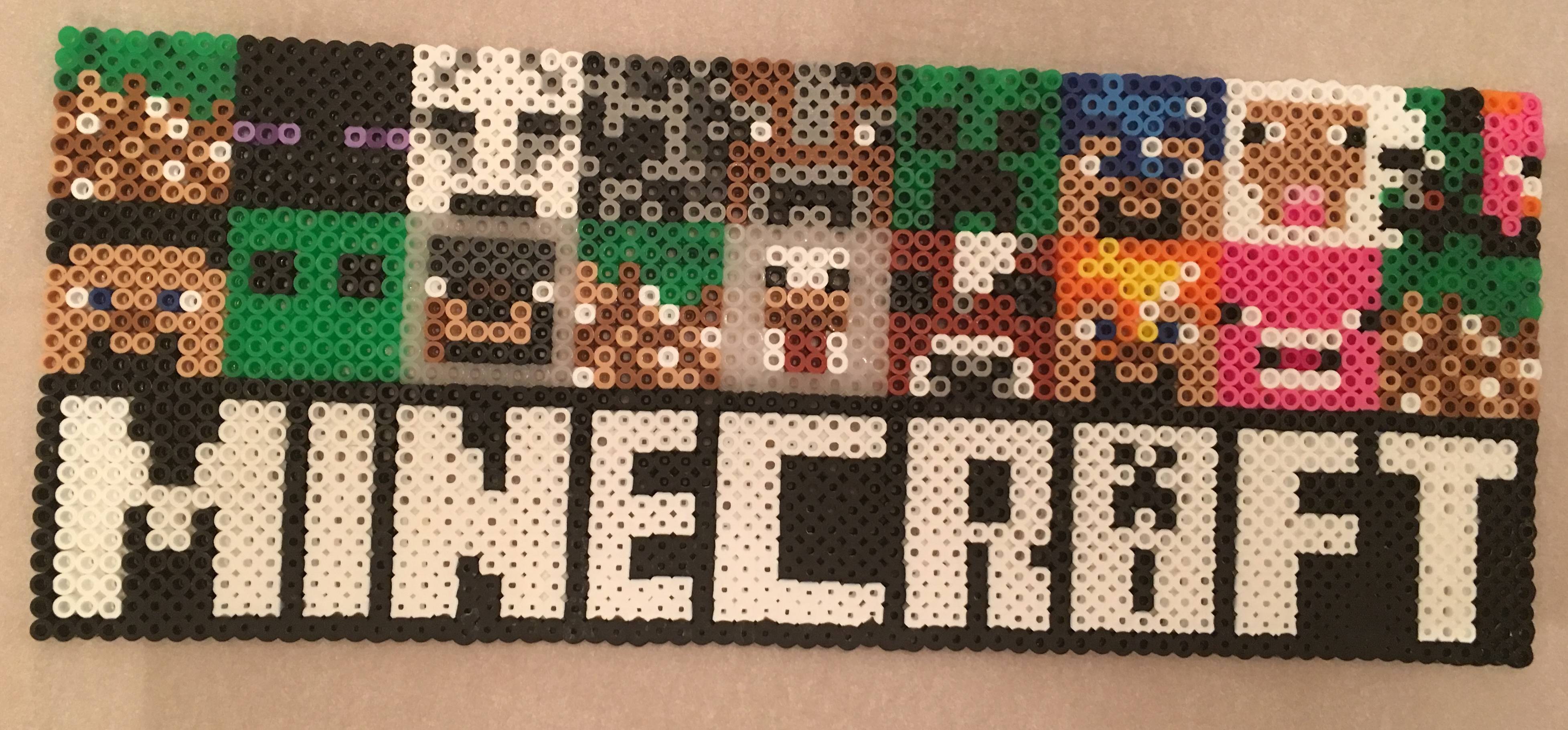 minecraft hama beads