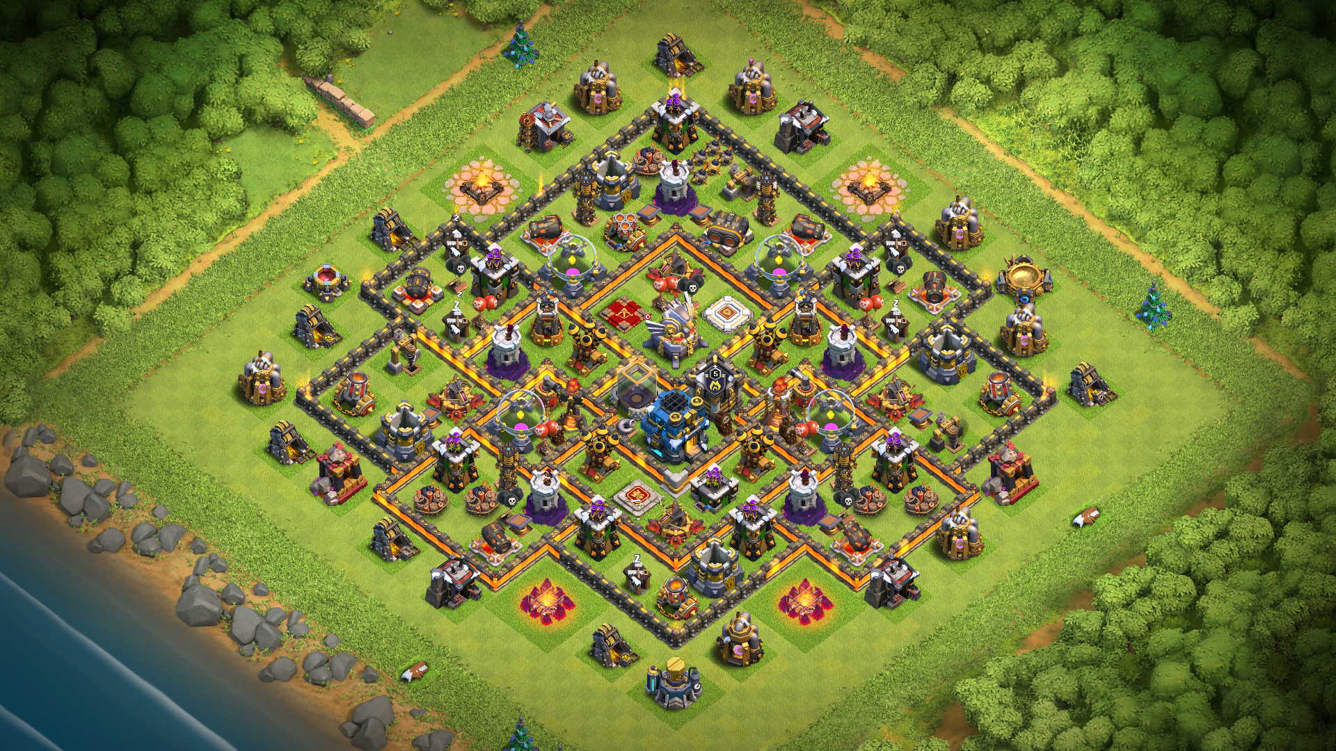 best clash of clans base town hall 11