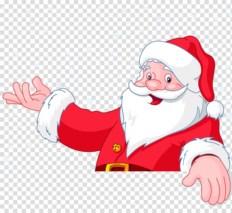 santa claus no background