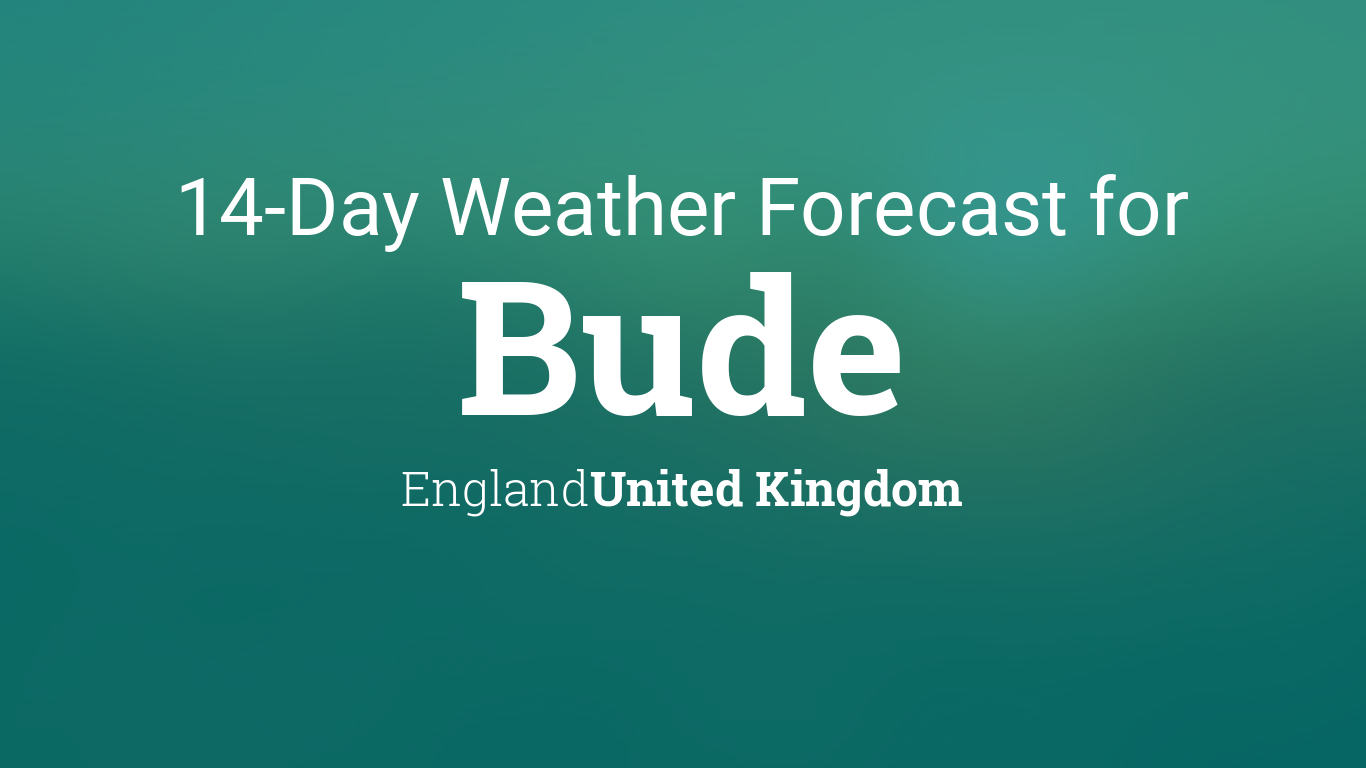 14 day weather bude