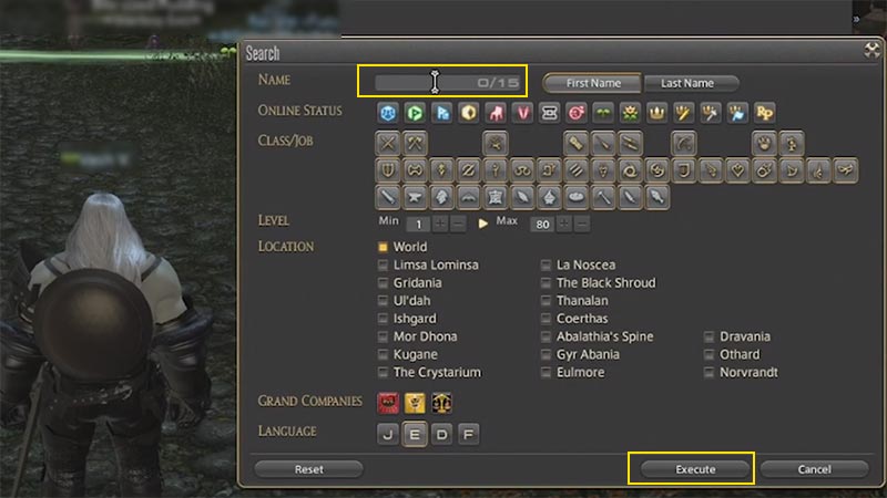 character search ffxiv