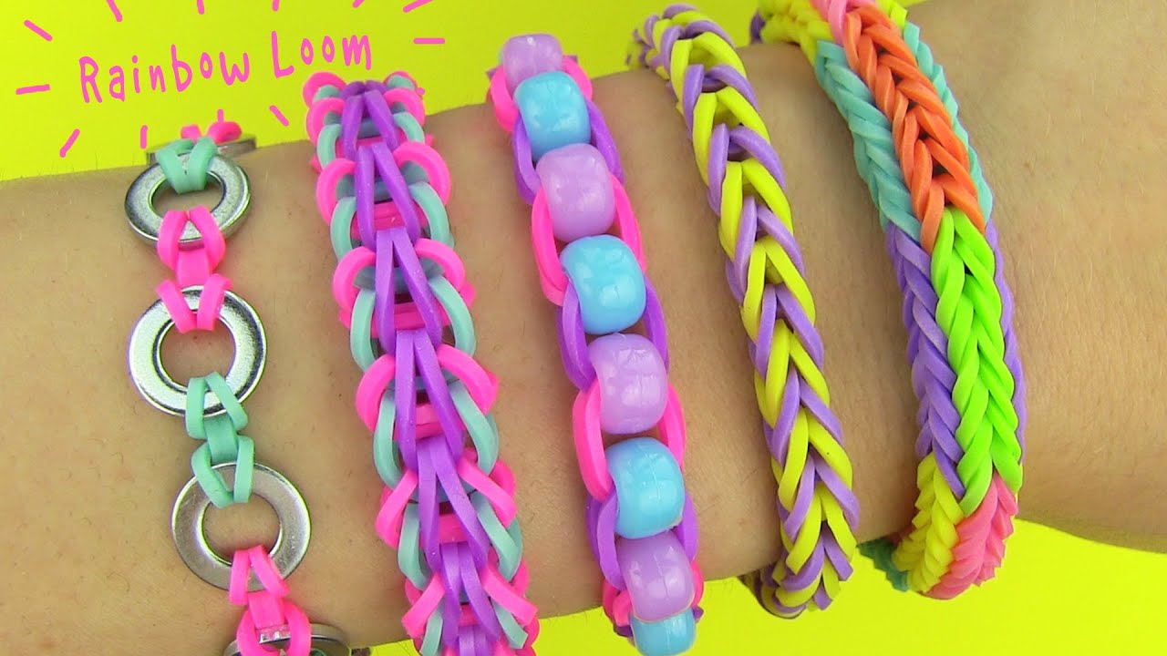 how to make rainbow loom bracelets