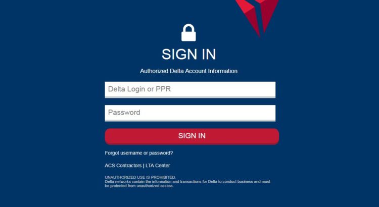 dlnet delta com sign in to use deltanet employee portal