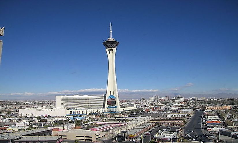 stratosphere hotel height