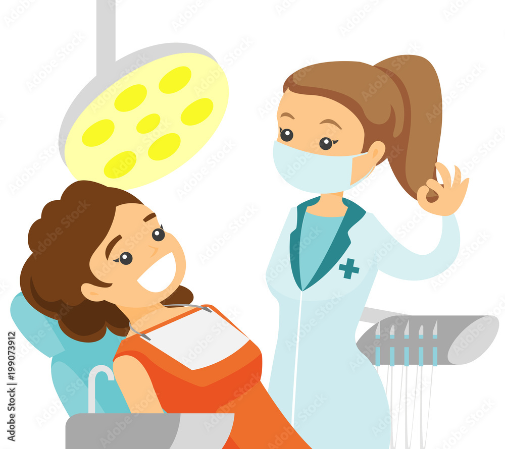 dental clinic cartoon