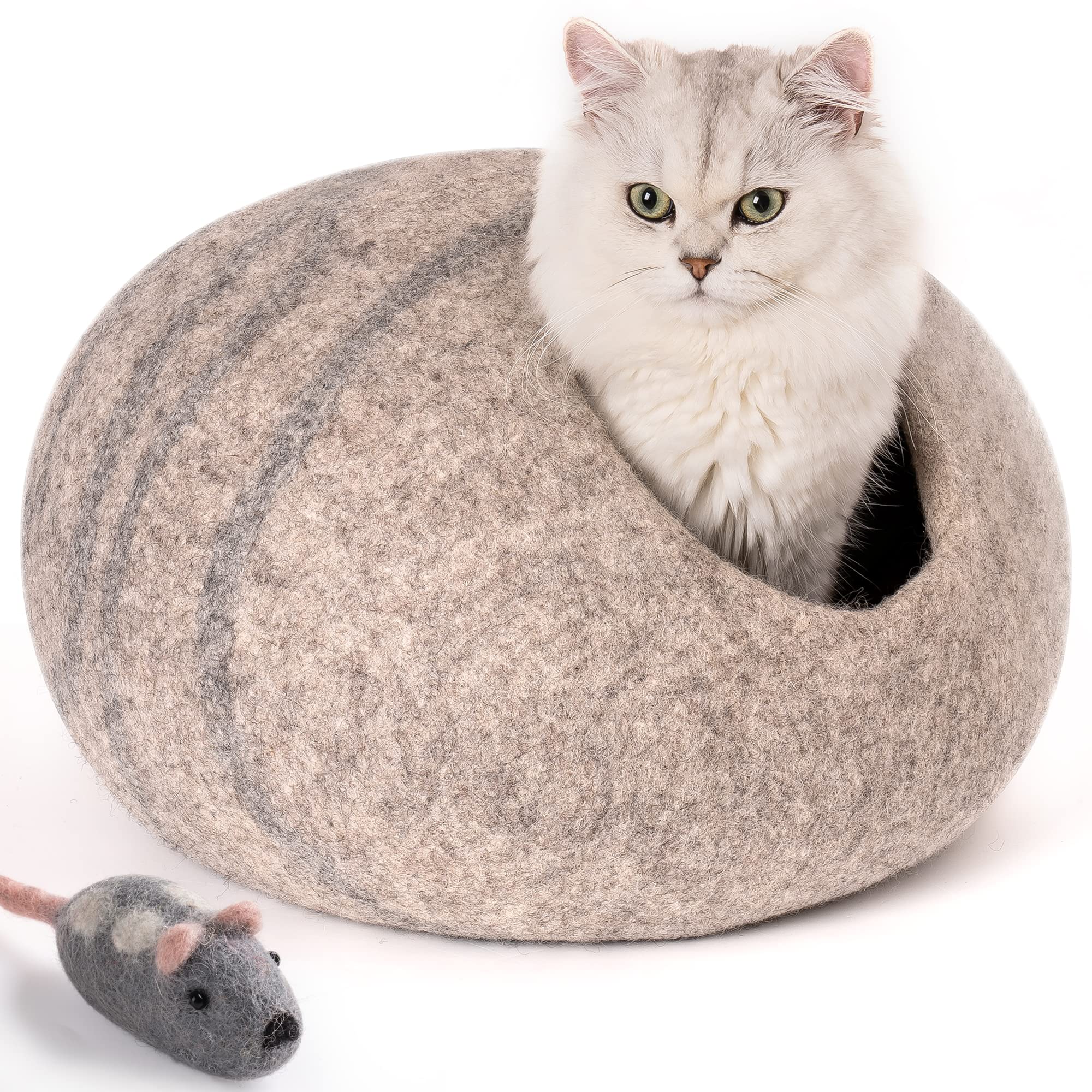 felt cat house