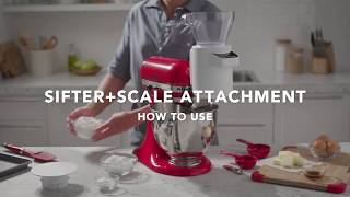 kitchenaid sifter and scale attachment