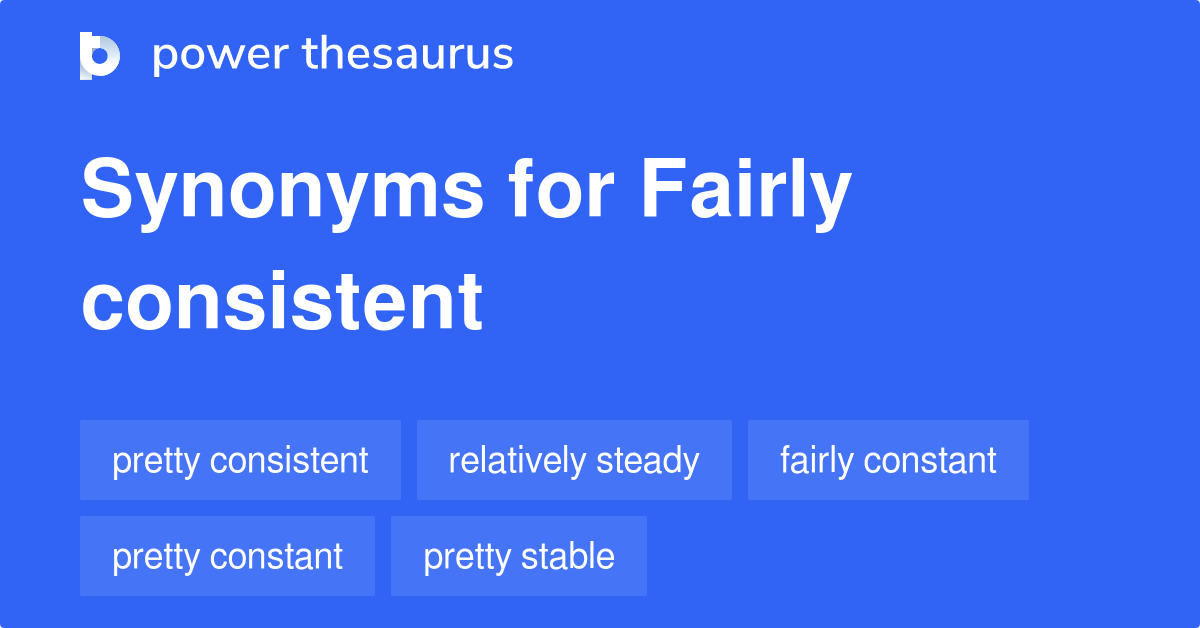 thesaurus for consistent