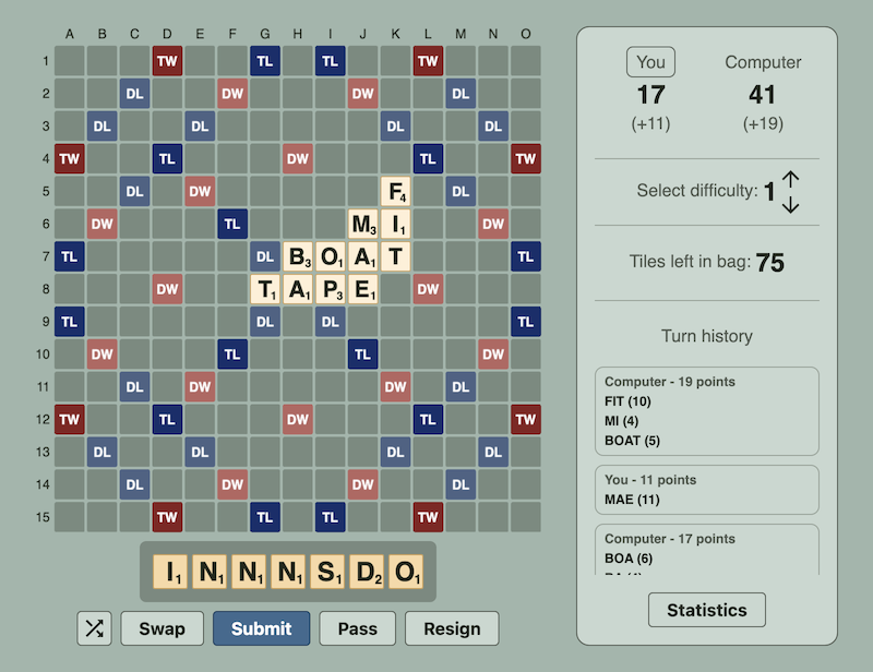 scrabble online against computer