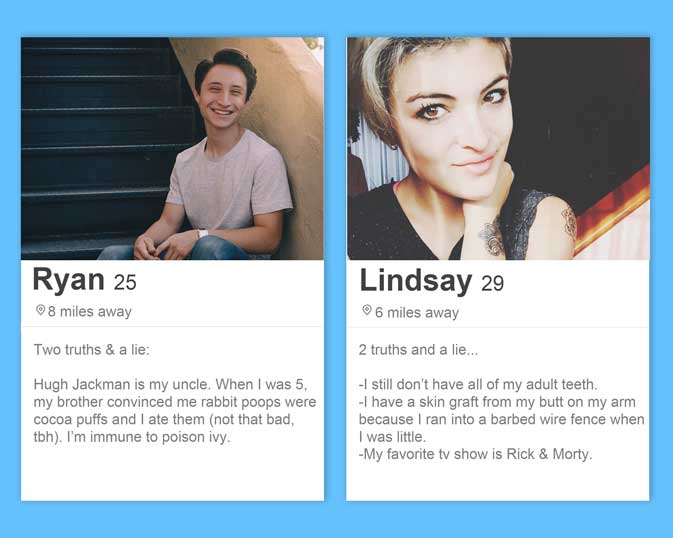 coolest tinder bios