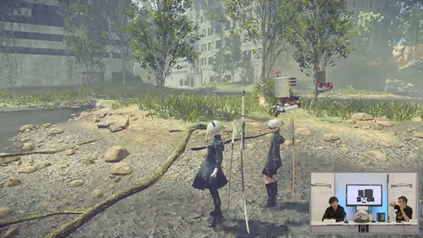 nier automata gameplay