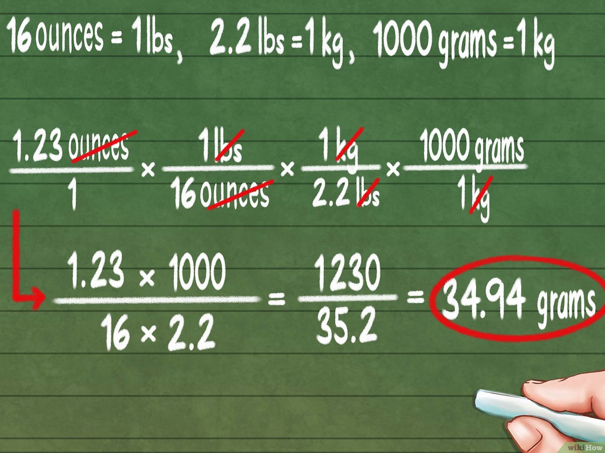 convert 4 oz into grams