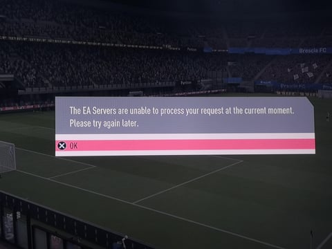 fifa ultimate team server status