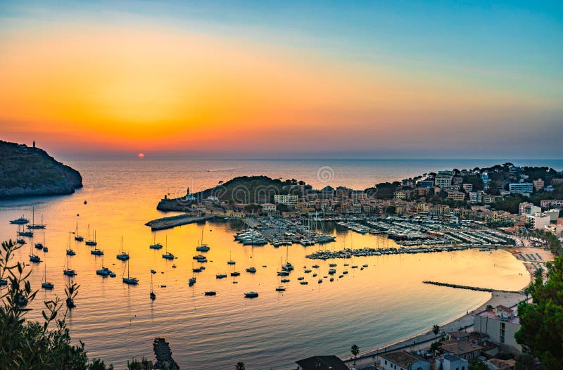 coucher de soleil soller