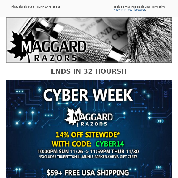 maggard razors promo code