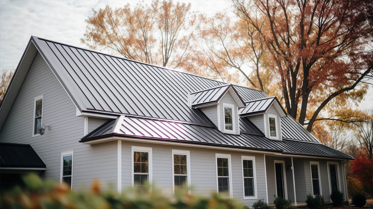 average cost of metal roof on 1600 square foot homes