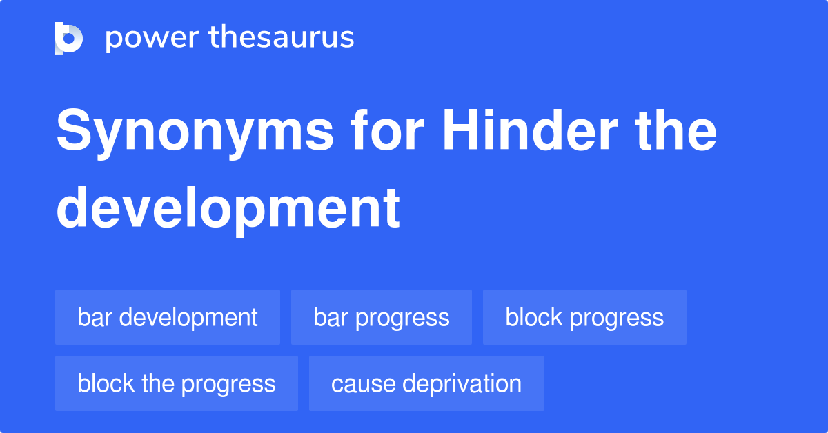 synonyms for hinder