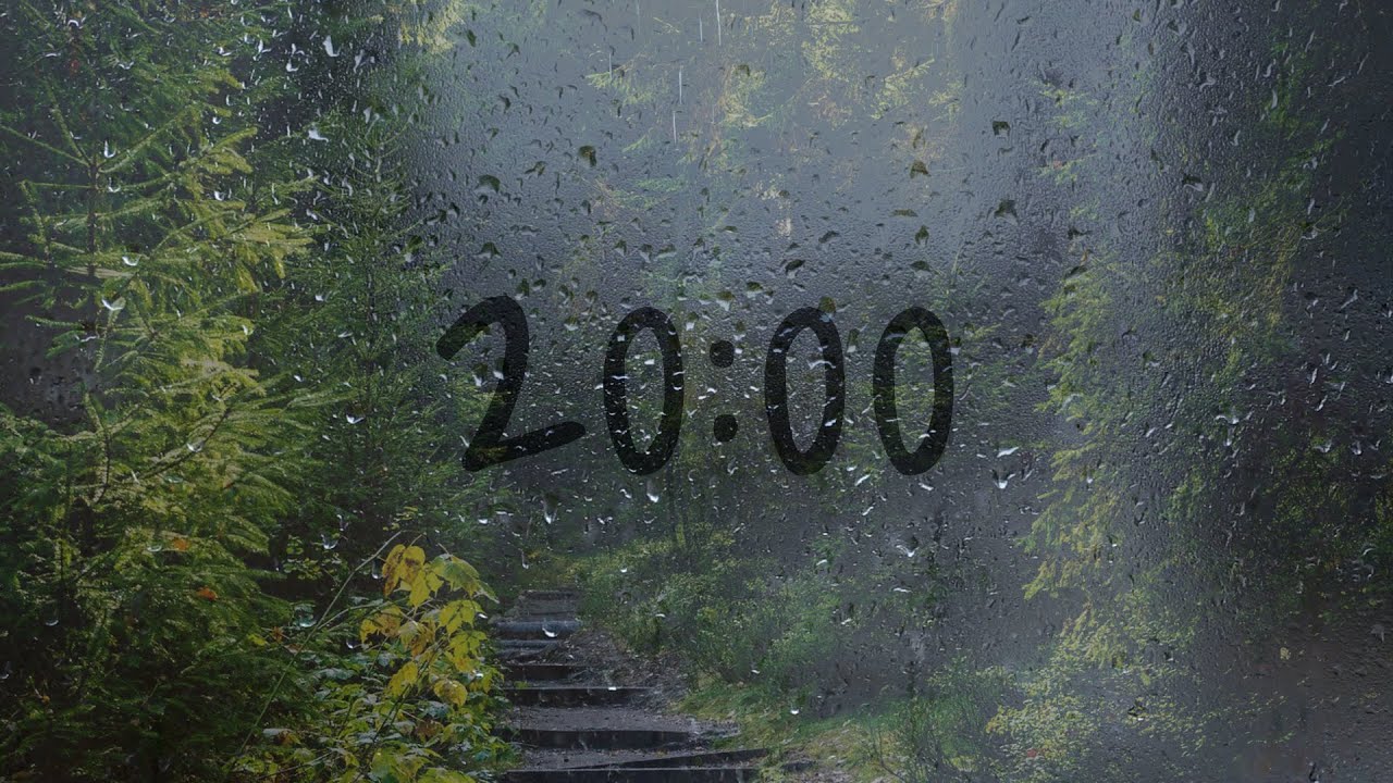 rain sounds 20 minutes