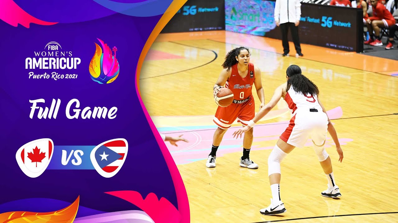 puerto rico vs canada baloncesto femenino