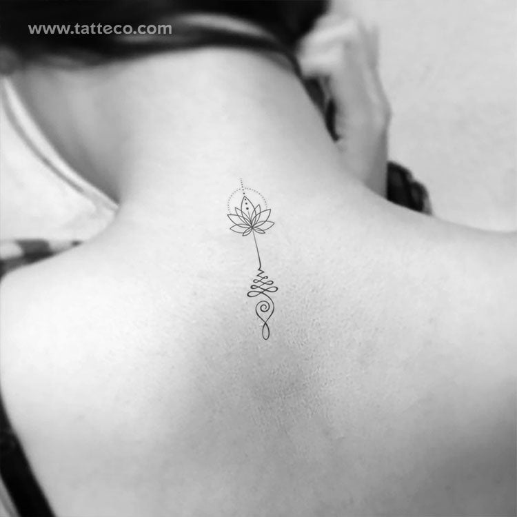 unalome lotus flower meaning