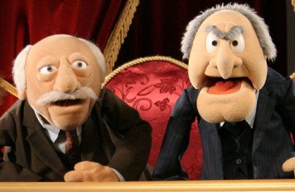 grumpy old man on muppets