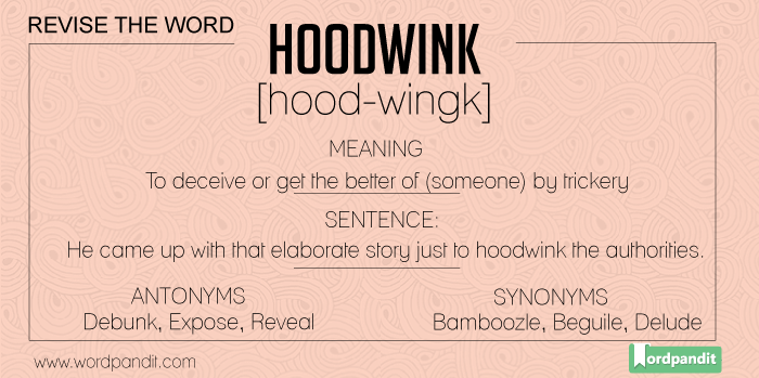 hoodwink synonym